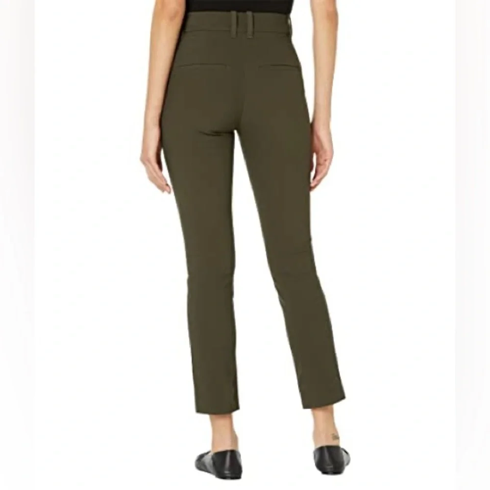 NWT Vince Women's High Waist Cigarette Pant Dark Pine Size 6 - Picture 2 of 11